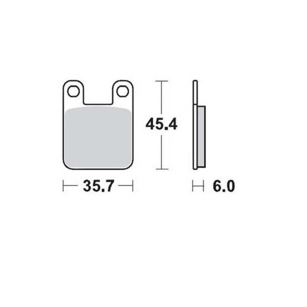 MMT Brake Pad Front SX65 00-01-0