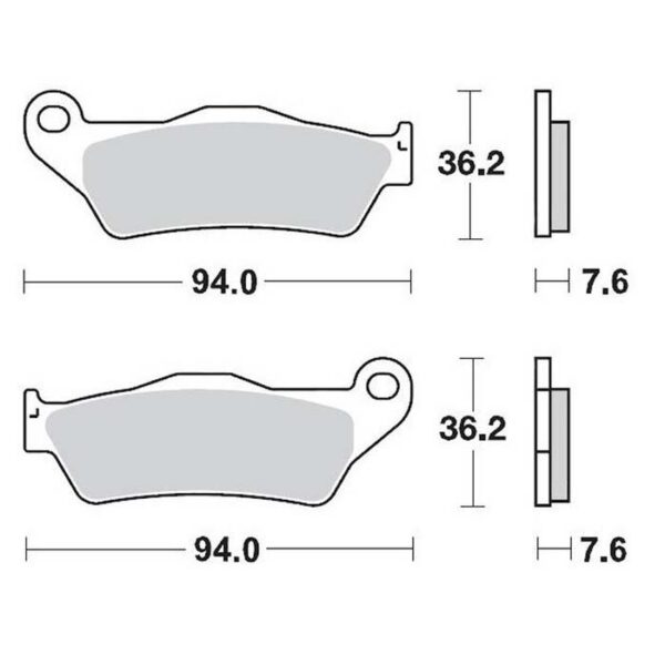 MMT Brake Pad Front KTM/TM/HVA/Vertemati-0