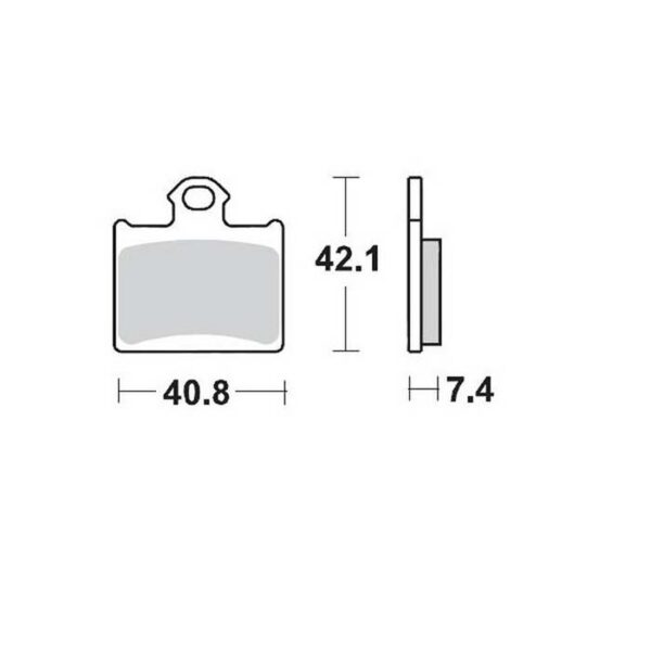 MMT Brake Pad Rear KTM SX85 2011-,, TC85 14-,,-0